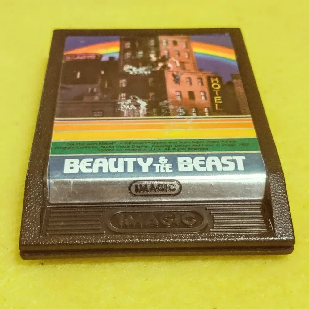 IMAGIC 1982 Beauty & the Beast Game Cartridge